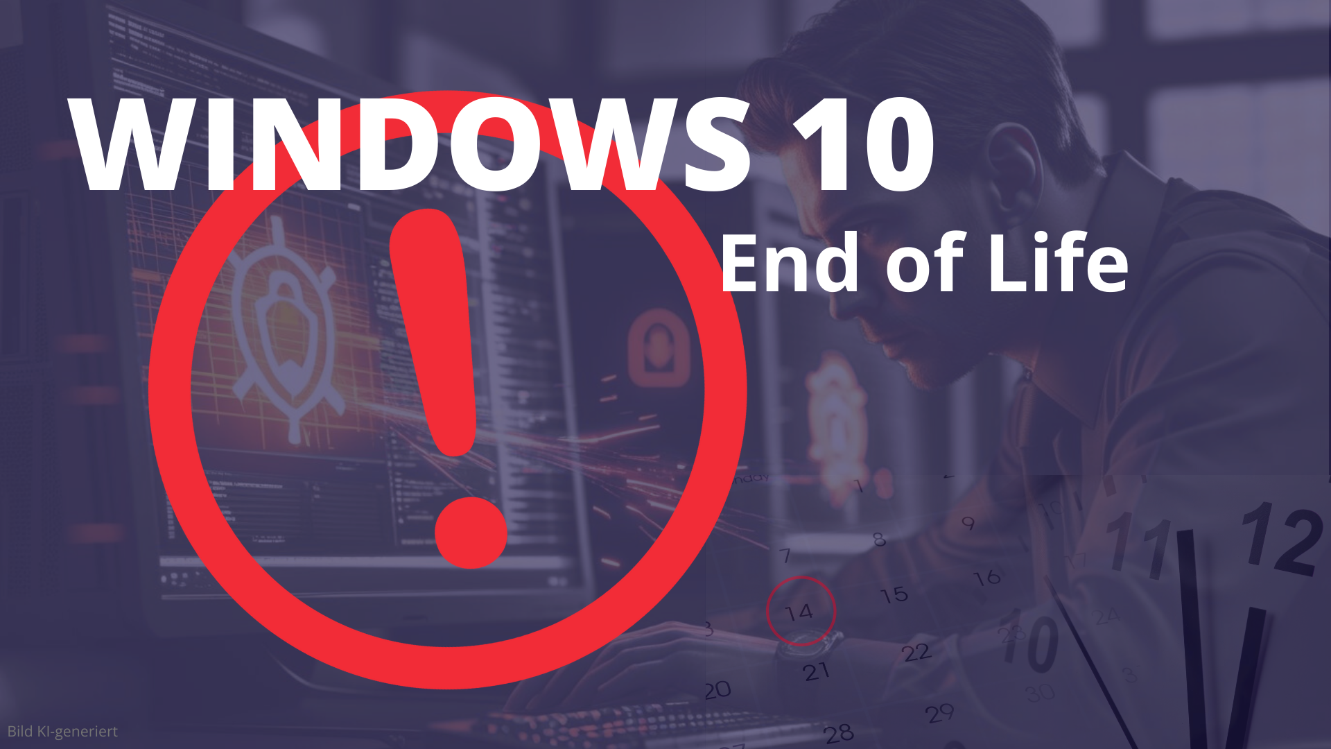 Eindringlicher Hinweis auf Ende von Windows 10