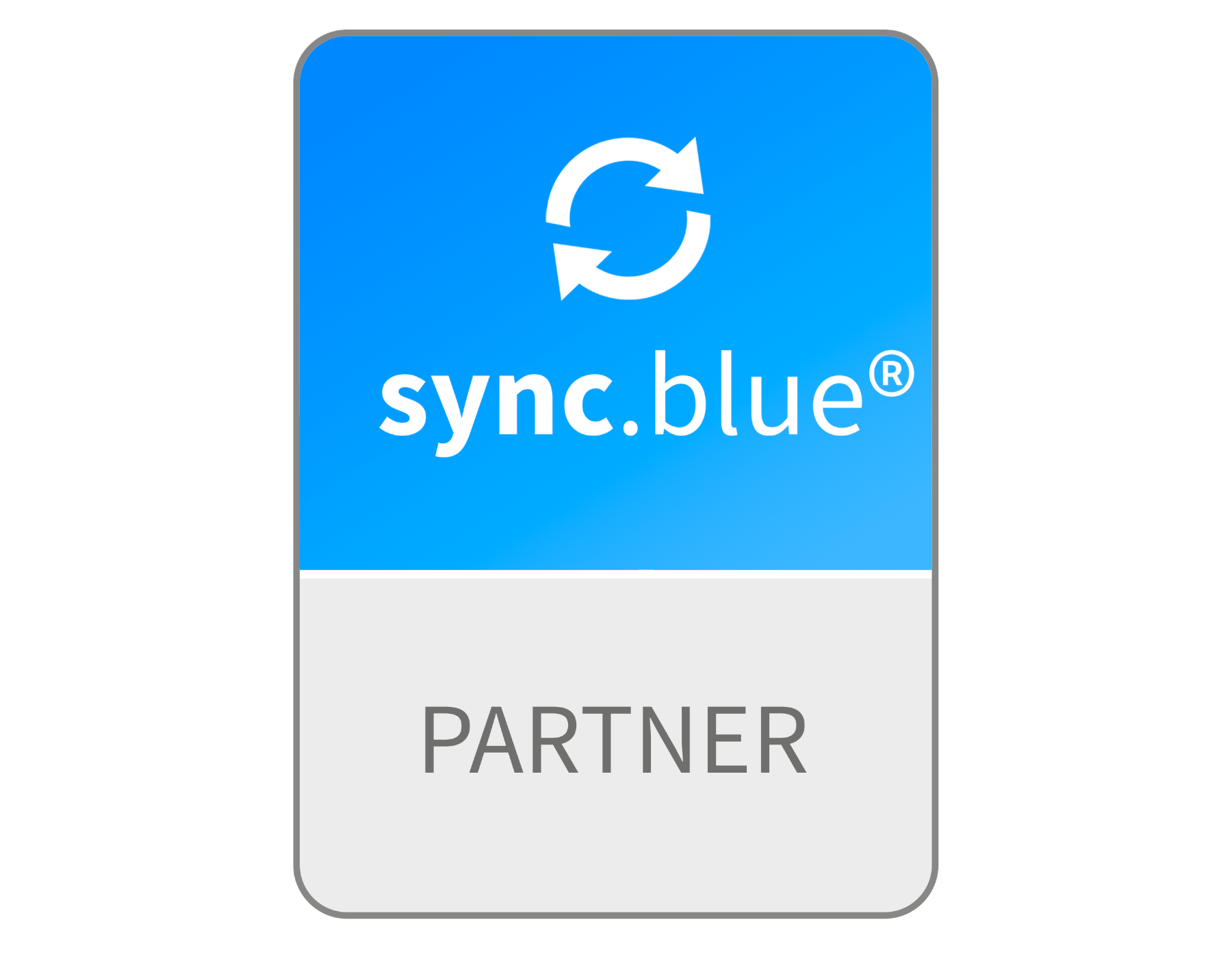 sync.blue Partnerlogo